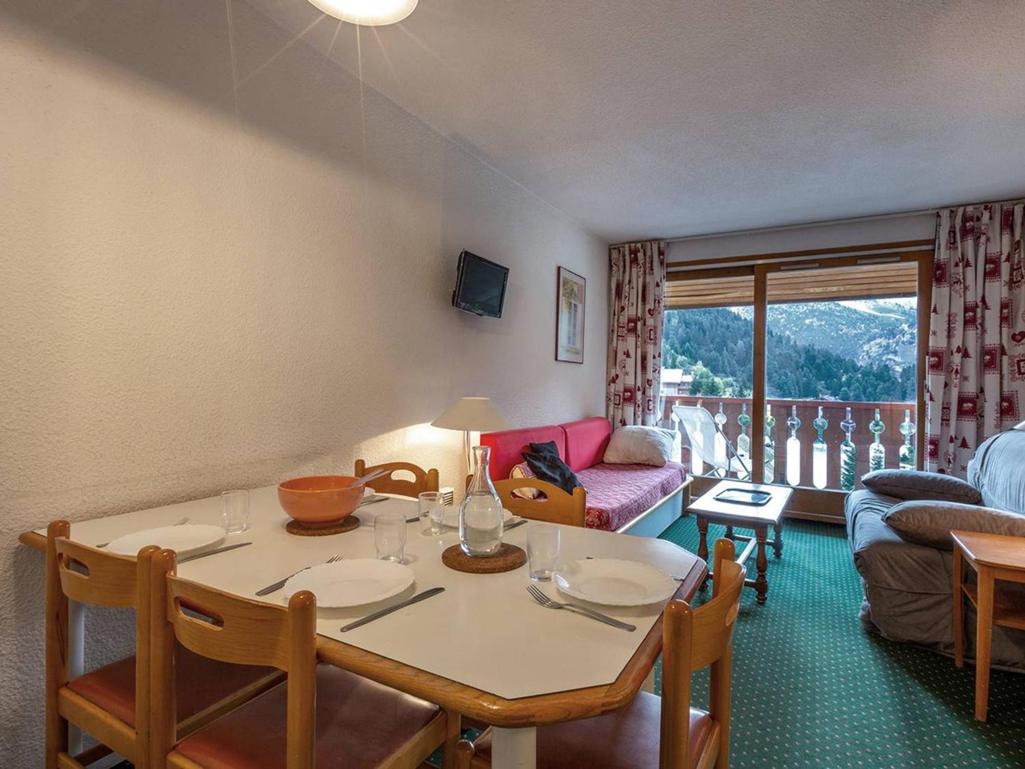 Appartement Confortable A Meribel, 6 Couchages, Balcon Expose Sud - Fr-1-355-57 Exterior foto